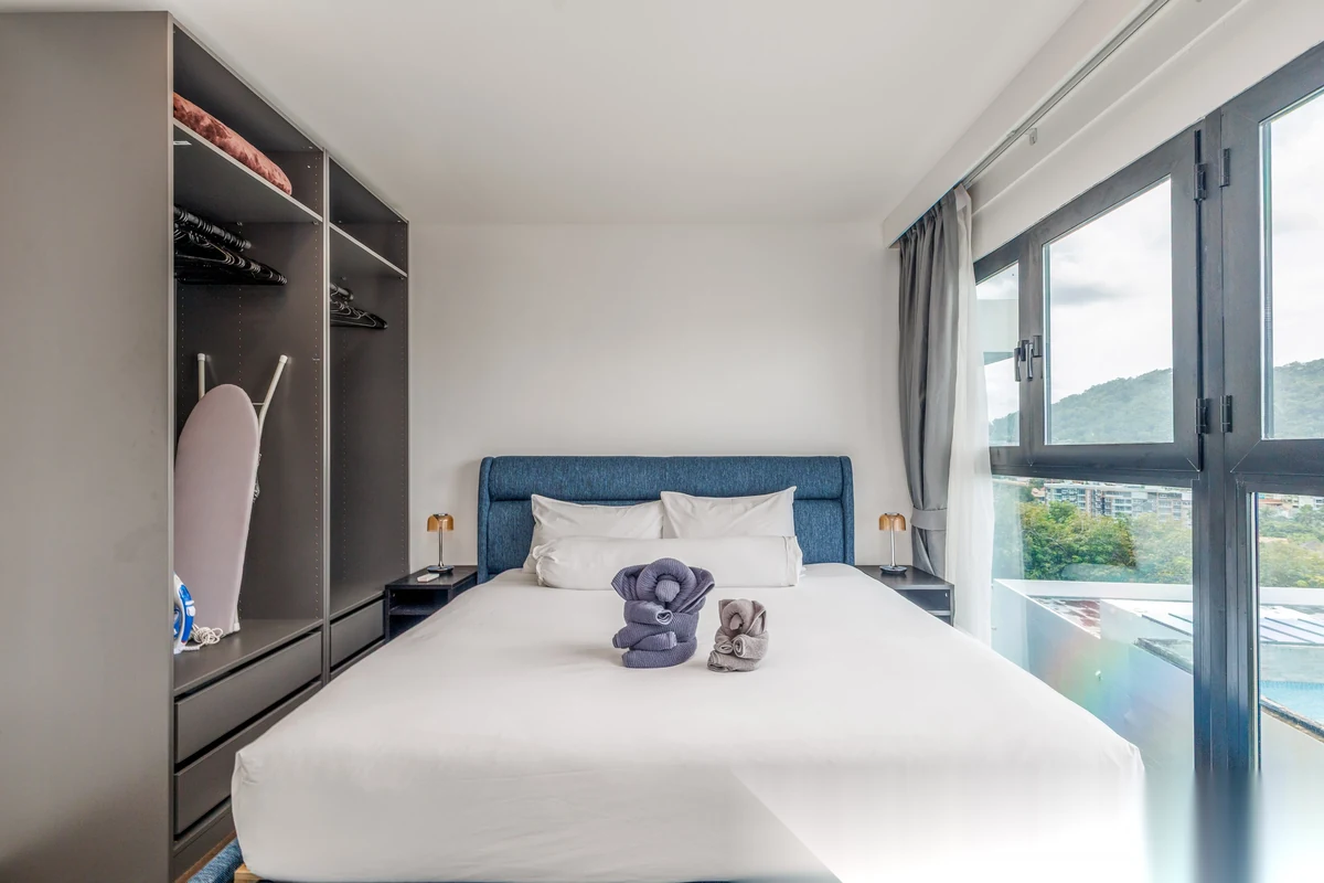 Апартаменты 3BR в ЖК The Bliss Condo by Unity · Патонг · Вид на море — фото 25