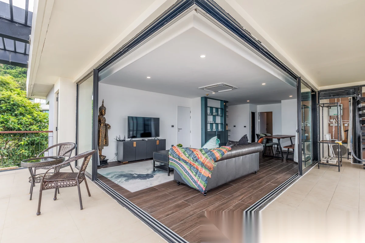 Апартаменты 3BR в ЖК The Bliss Condo by Unity · Патонг · Вид на море — фото 33