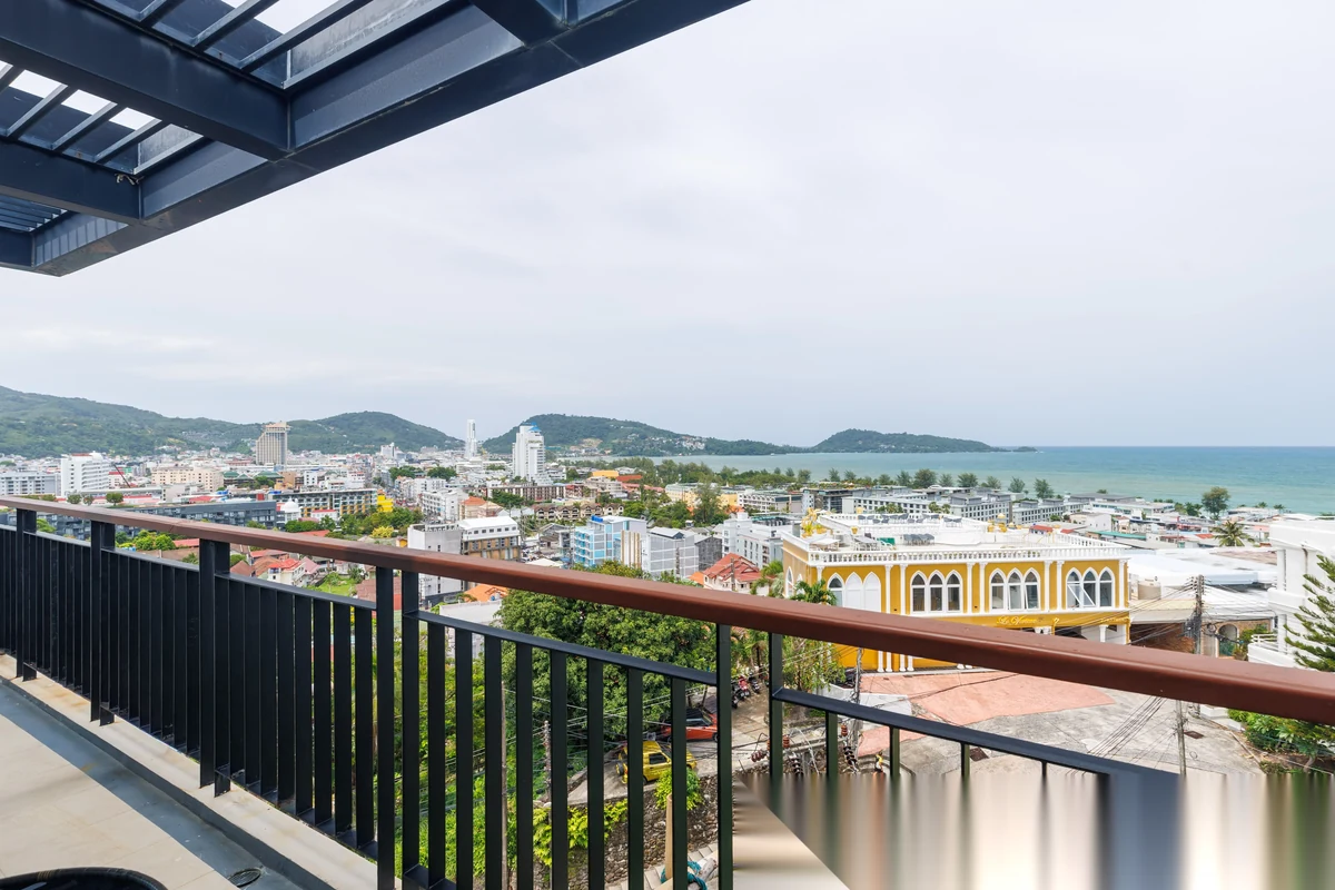 Апартаменты 3BR в ЖК The Bliss Condo by Unity · Патонг · Вид на море — фото 37