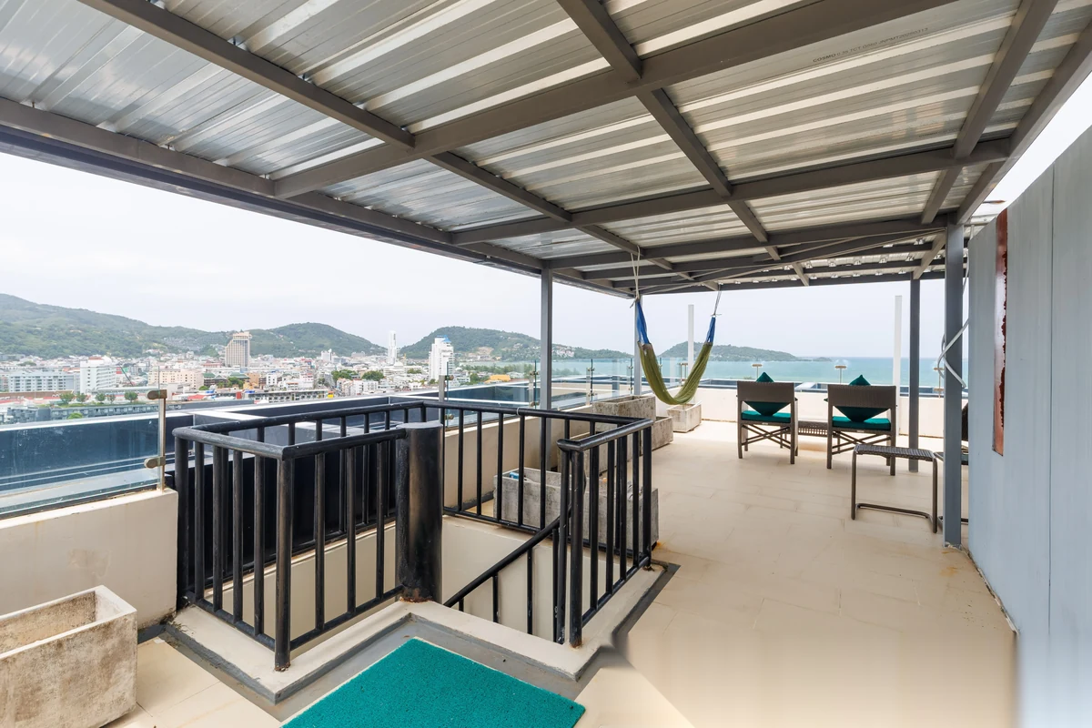 Апартаменты 3BR в ЖК The Bliss Condo by Unity · Патонг · Вид на море — фото 48