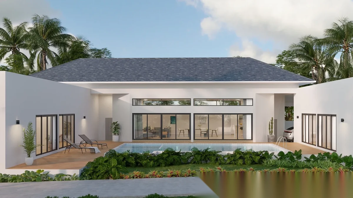 5 Bedroom Villa for rent at Bella Villa Phuket complex · Si Sunthon · Pool View — photo 2