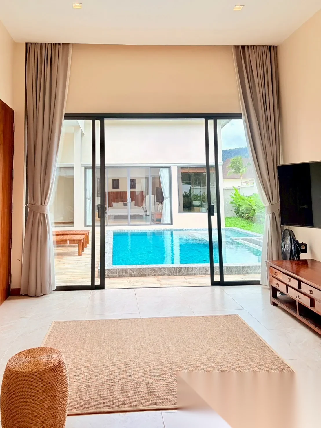 2 Bedroom Villa for rent at Bella Villa Phuket complex · Si Sunthon · Pool View — photo 7