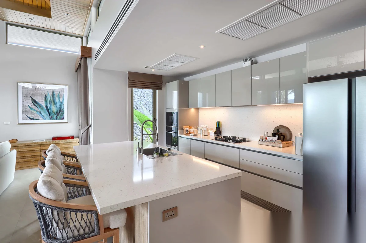 4 Bedroom Villa for rent at Botanica The Nature (Phase 8) complex · Si Sunthon · Pool View — photo 6