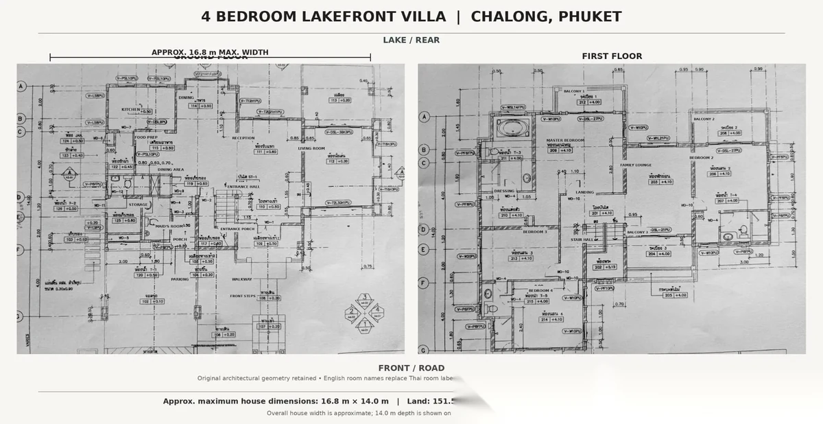4 Bedroom House for sale at Land and Houses Park complex · Chalong · Lake View — photo 17