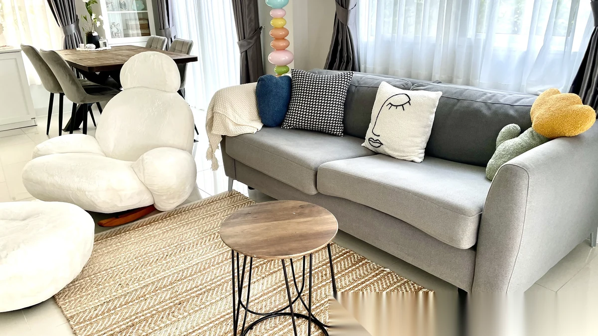 Дом 3BR в комплексе Supalai Palm Spring Banpon Phuket · Си Сунтон · Выход к бассейну — фото 9