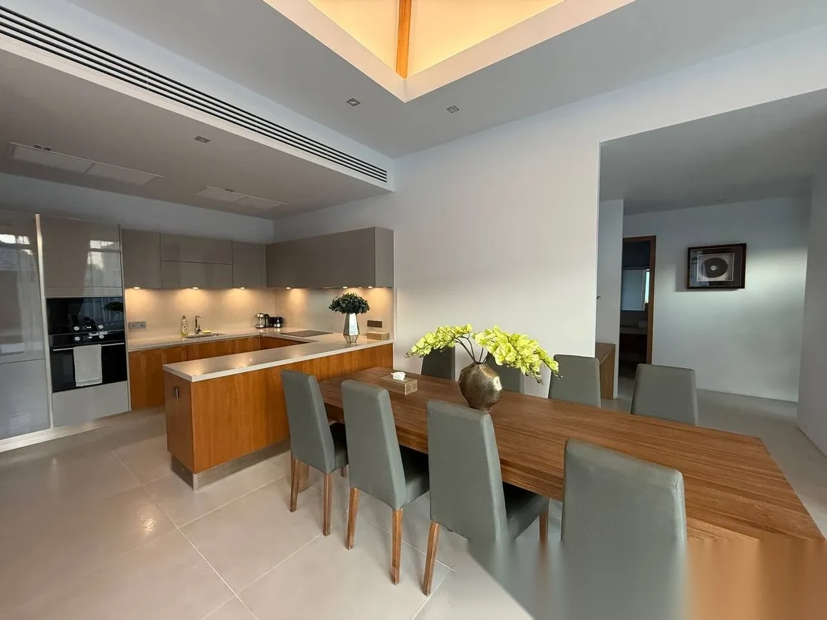 Вилла 3BR в комплексе Anchan Indigo · Теп Красаттри · Вид на бассейн — фото 3