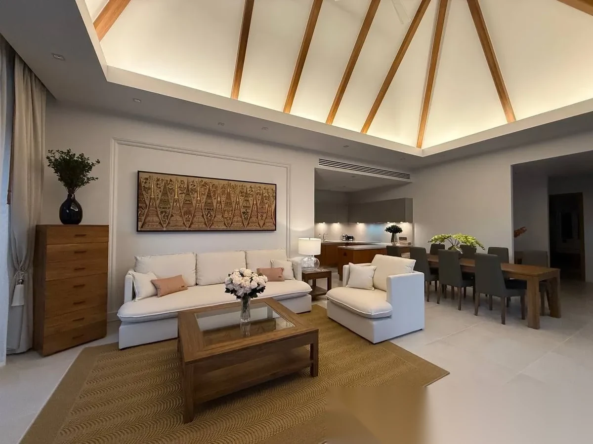 Вилла 3BR в комплексе Anchan Indigo · Теп Красаттри · Вид на бассейн — фото 6