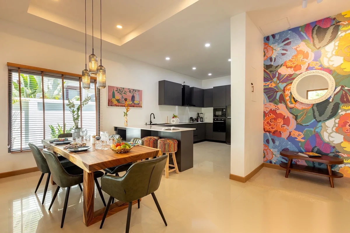 Дом 3BR в комплексе Permsap Villa · Си Сунтон · Вид на бассейн — фото 3