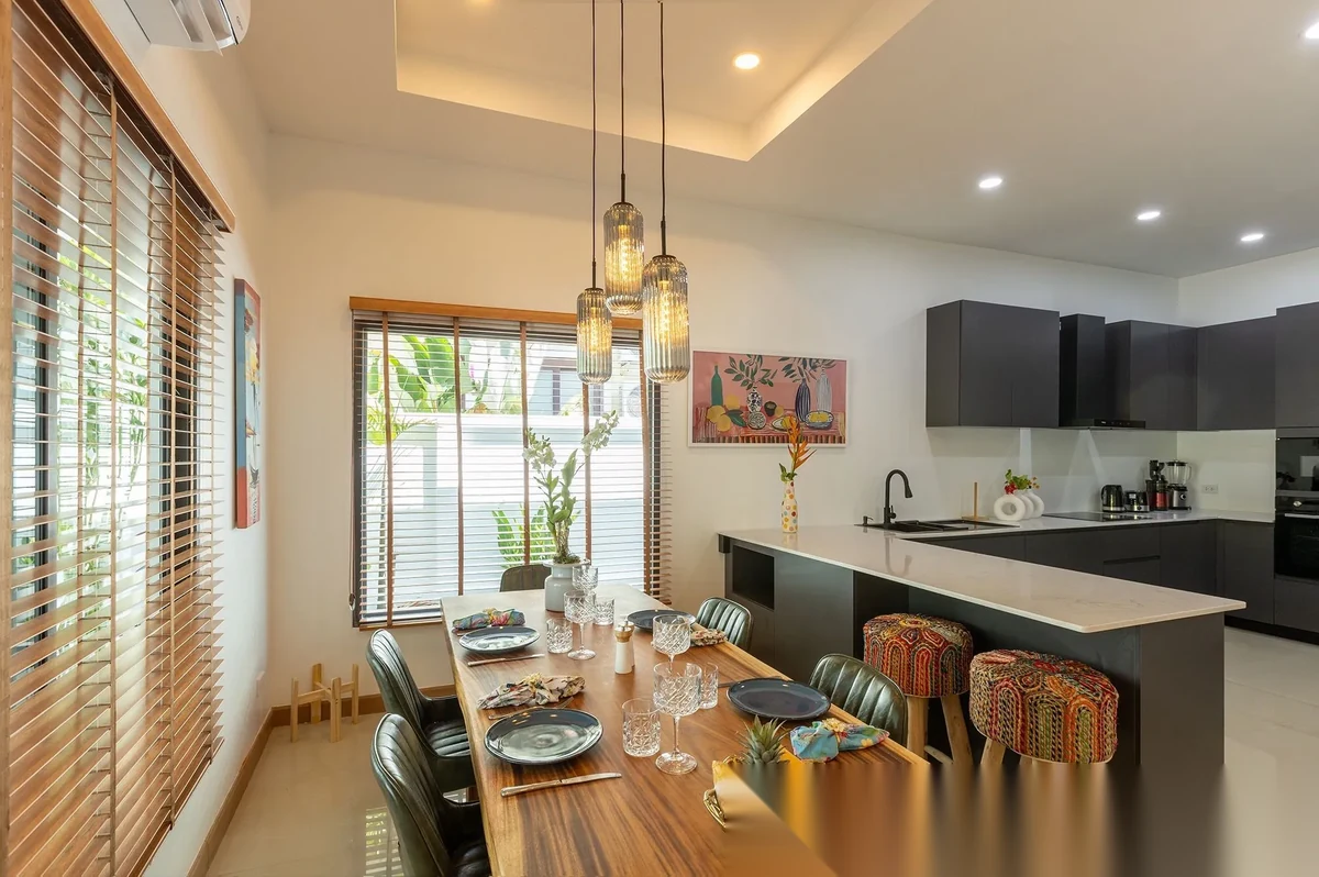 Дом 3BR в комплексе Permsap Villa · Си Сунтон · Вид на бассейн — фото 6