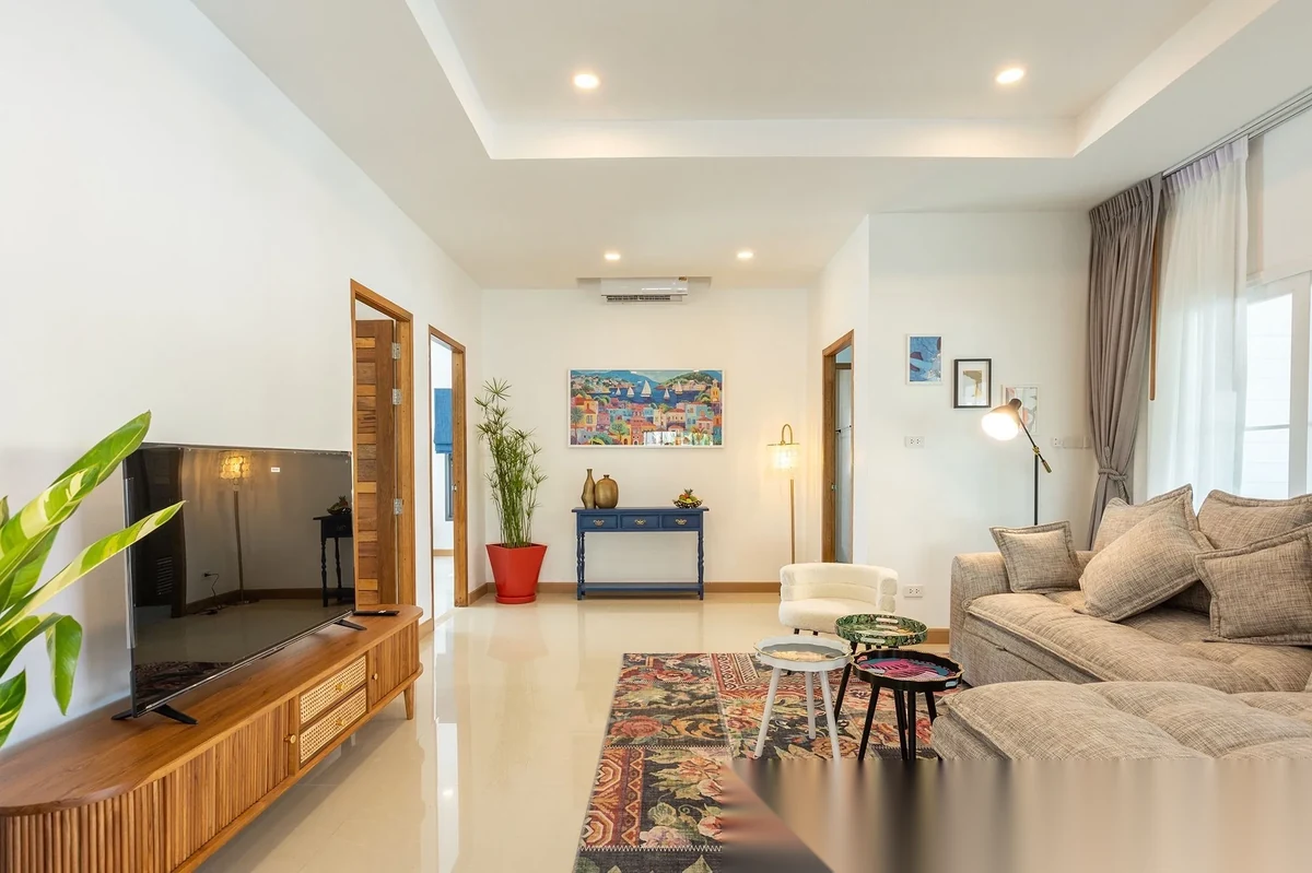 Дом 3BR в комплексе Permsap Villa · Си Сунтон · Вид на бассейн — фото 11