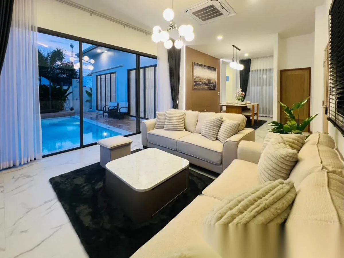 3 Bedroom Villa for sale at The Elegance by Phirunda complex · Chalong · Pool View — photo 14
