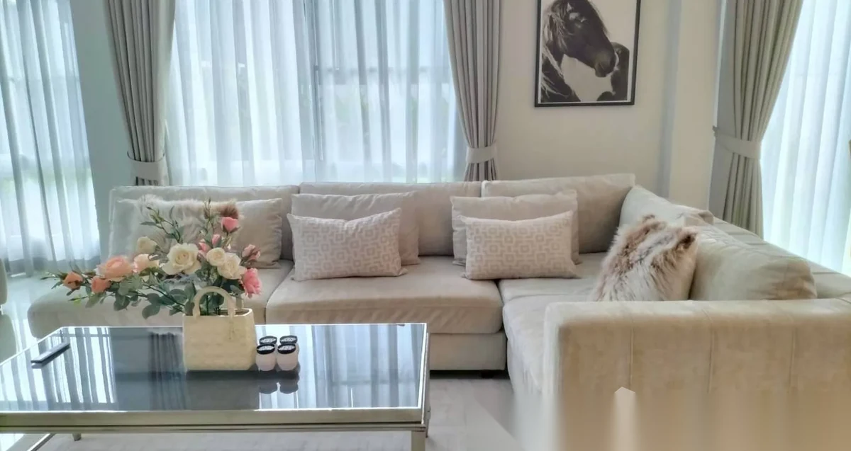 4 Bedroom House for rent at Siwalee Rasada complex · Phuket Town · Garden View