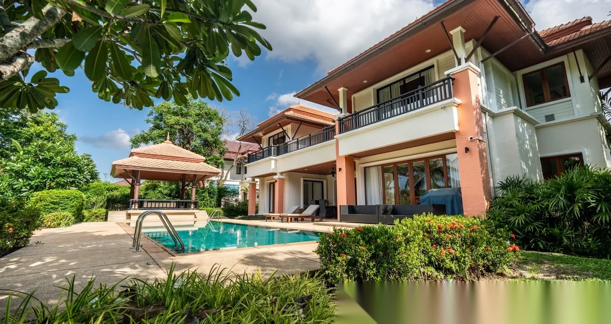 4 Bedroom Villa for rent at Laguna Village Residences Phase 2 complex · Choeng Thale · Garden View
