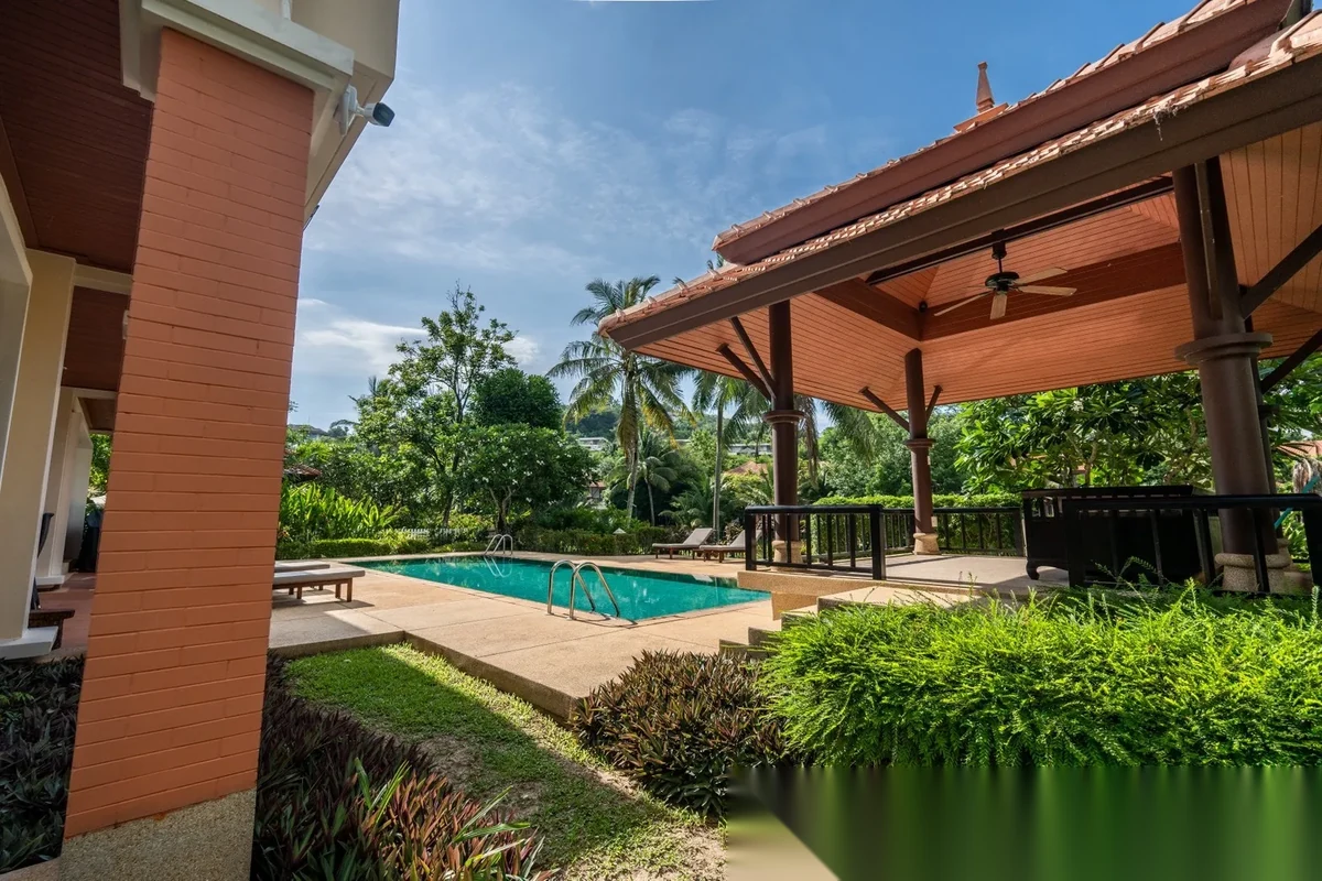 4 Bedroom Villa for rent at Laguna Village Residences Phase 2 complex · Choeng Thale · Garden View — photo 6