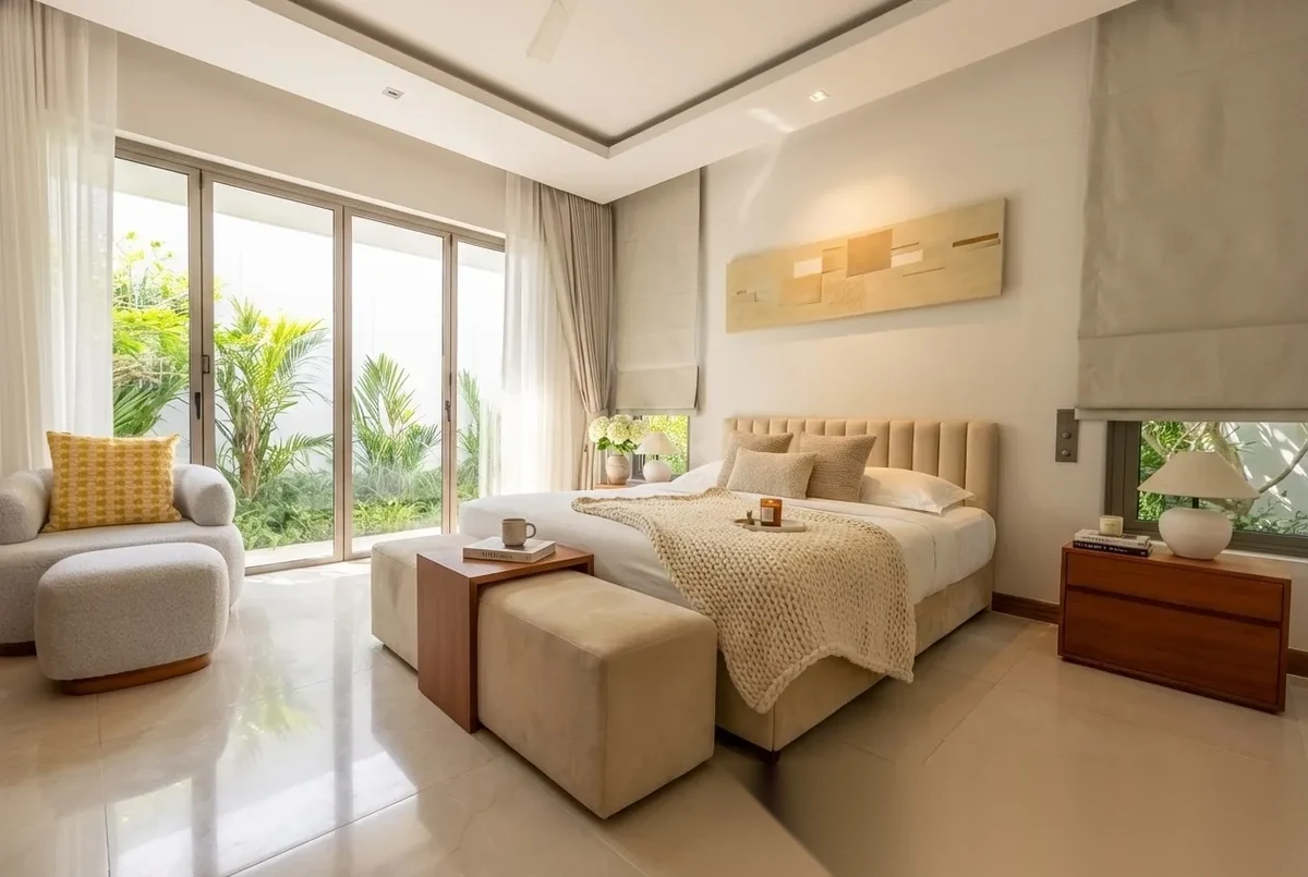 Вилла 4BR в комплексе Anchan Tropicana · Теп Красаттри · Вид на бассейн — фото 12