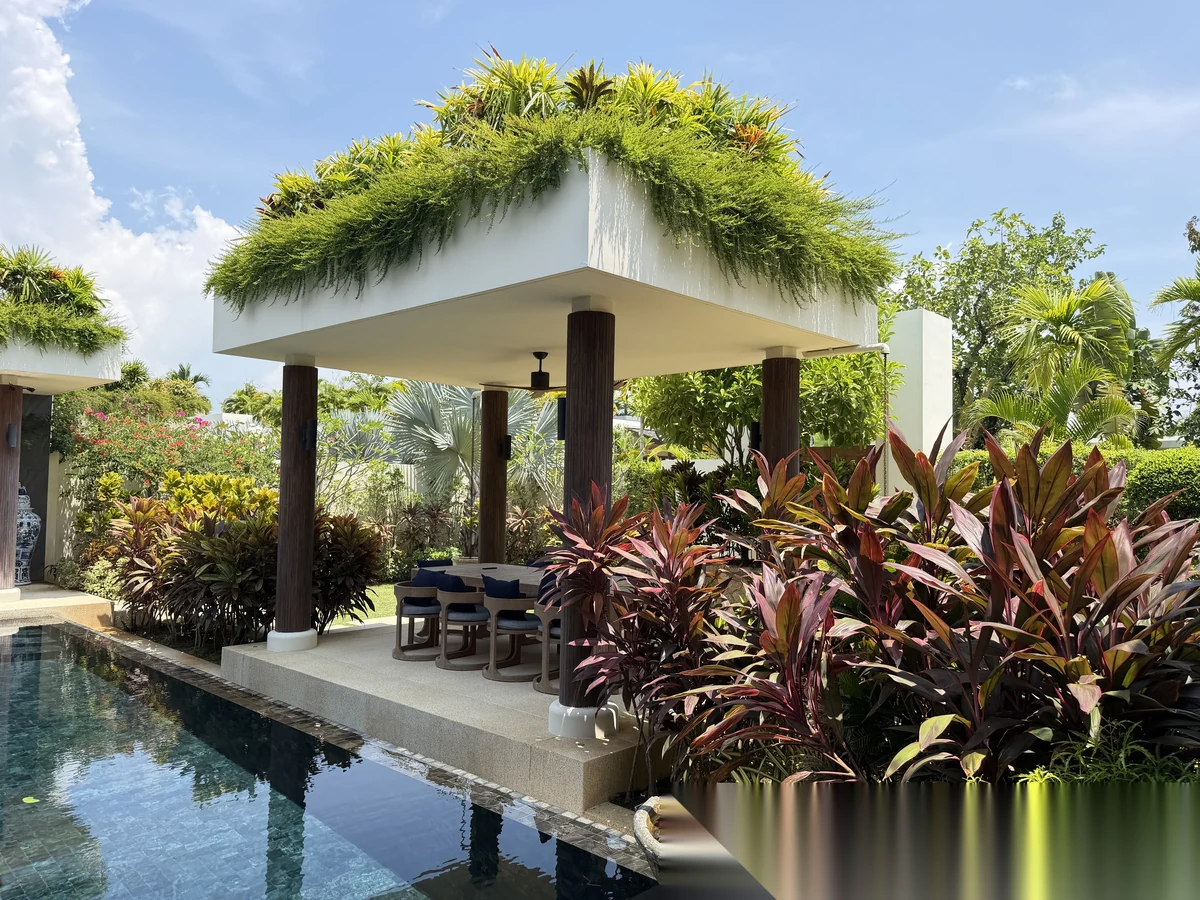 5 Bedroom Villa for rent at Garden Atlas complex · Si Sunthon · Pool View — photo 8