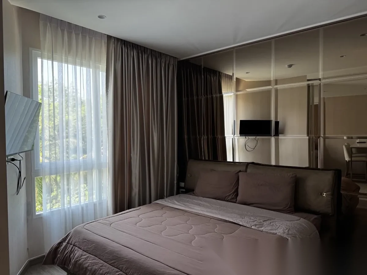 Апартаменты 1BR в ЖК The City Phuket · Кату · Вид в сад — фото 3