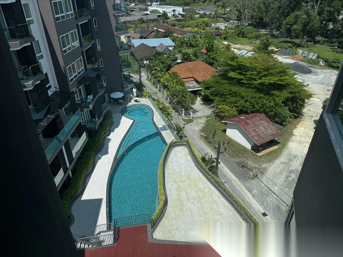 Апартаменты 1BR в ЖК The City Phuket · Кату · Вид в сад — фото 23