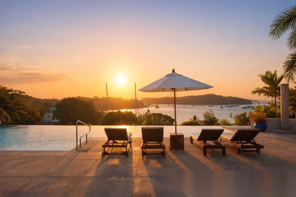Апартаменты 2BR в ЖК East Coast Ocean Villas · Па Клок · Вид на море — фото 16