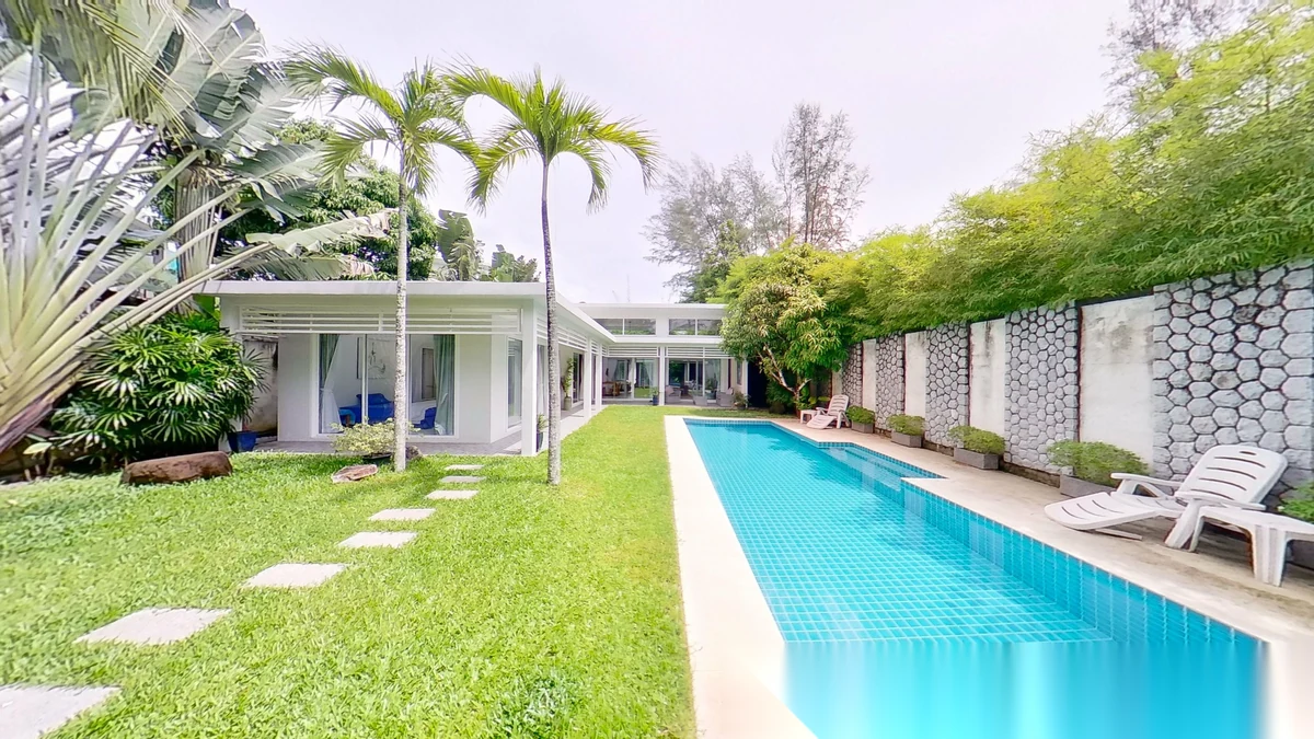 4 Bedroom Villa for rent at 4 Bedroom Private Pool Villa complex · Choeng Thale · Pool View — photo 5