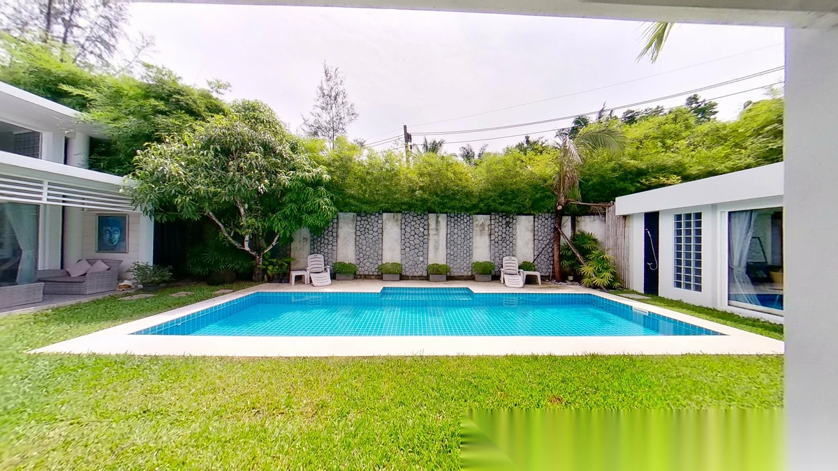 4 Bedroom Villa for rent at 4 Bedroom Private Pool Villa complex · Choeng Thale · Pool View — photo 6