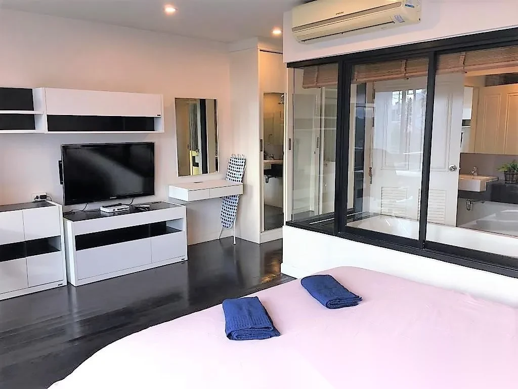 Апартаменты 1BR в ЖК The Unity Patong · Патонг · Частичный вид на море — фото 7
