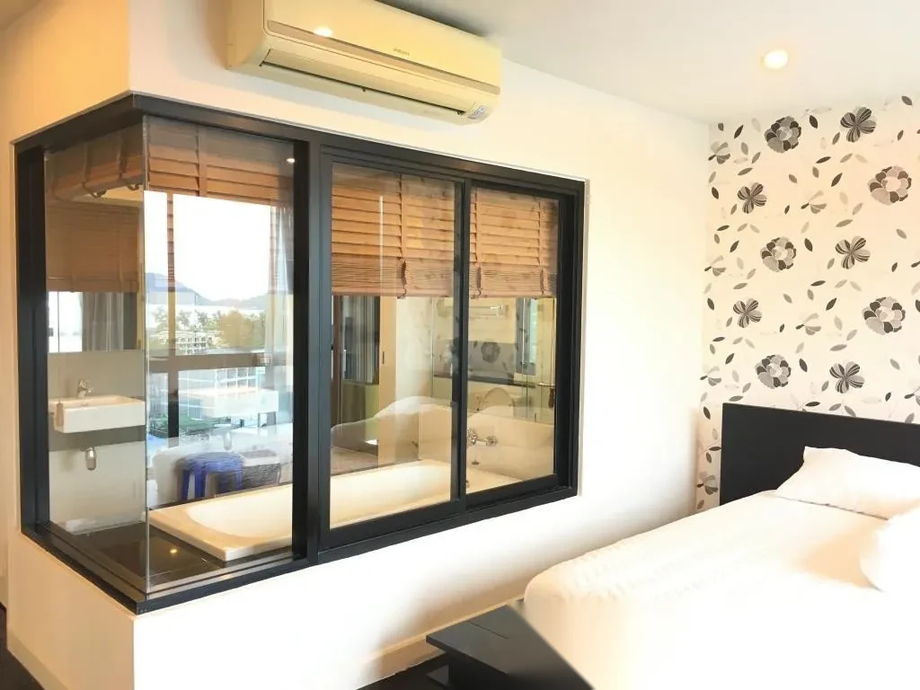 Апартаменты 1BR в ЖК The Unity Patong · Патонг · Частичный вид на море — фото 15