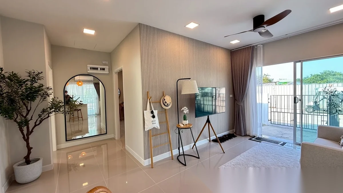 3 Bedroom House for rent at Pruksa Ville Thalang-Thepkasattri complex · Thep Krasattri · Garden View — photo 3