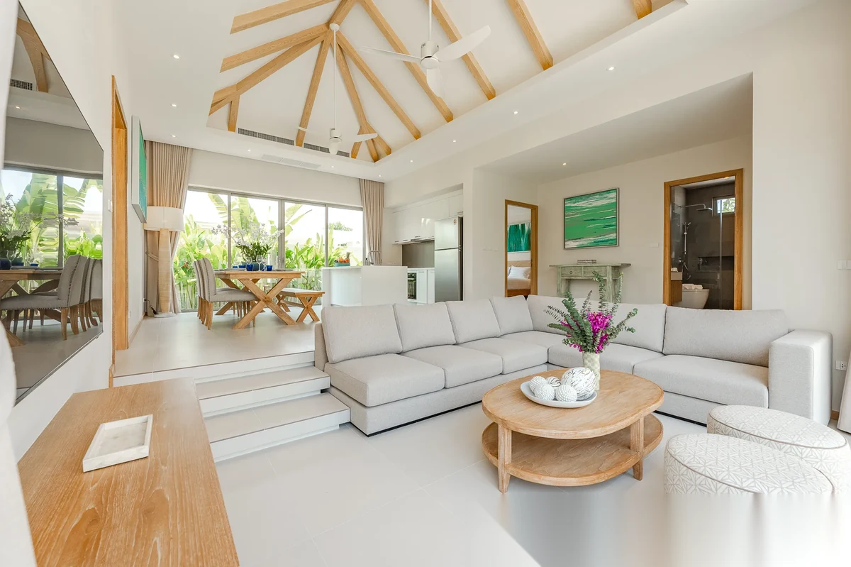 4 Bedroom Villa for rent at Trichada Essence complex · Thep Krasattri · Pool View — photo 3