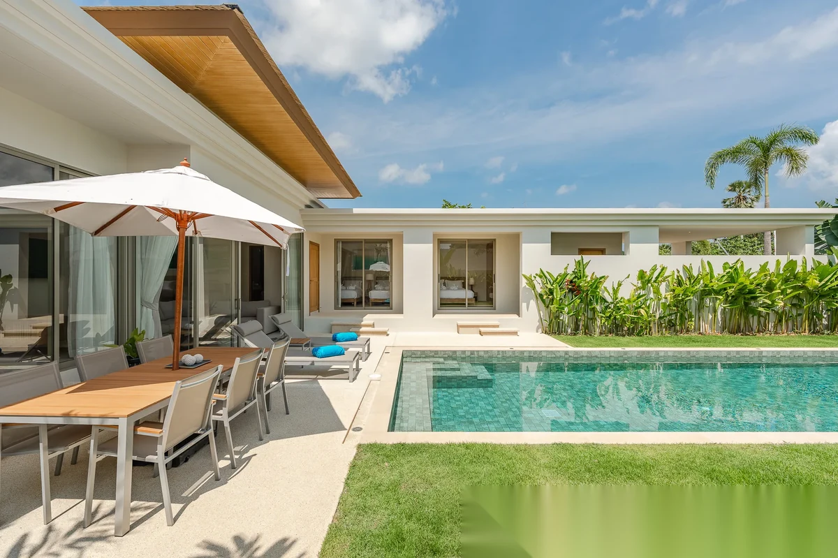 4 Bedroom Villa for rent at Trichada Essence complex · Thep Krasattri · Pool View — photo 4