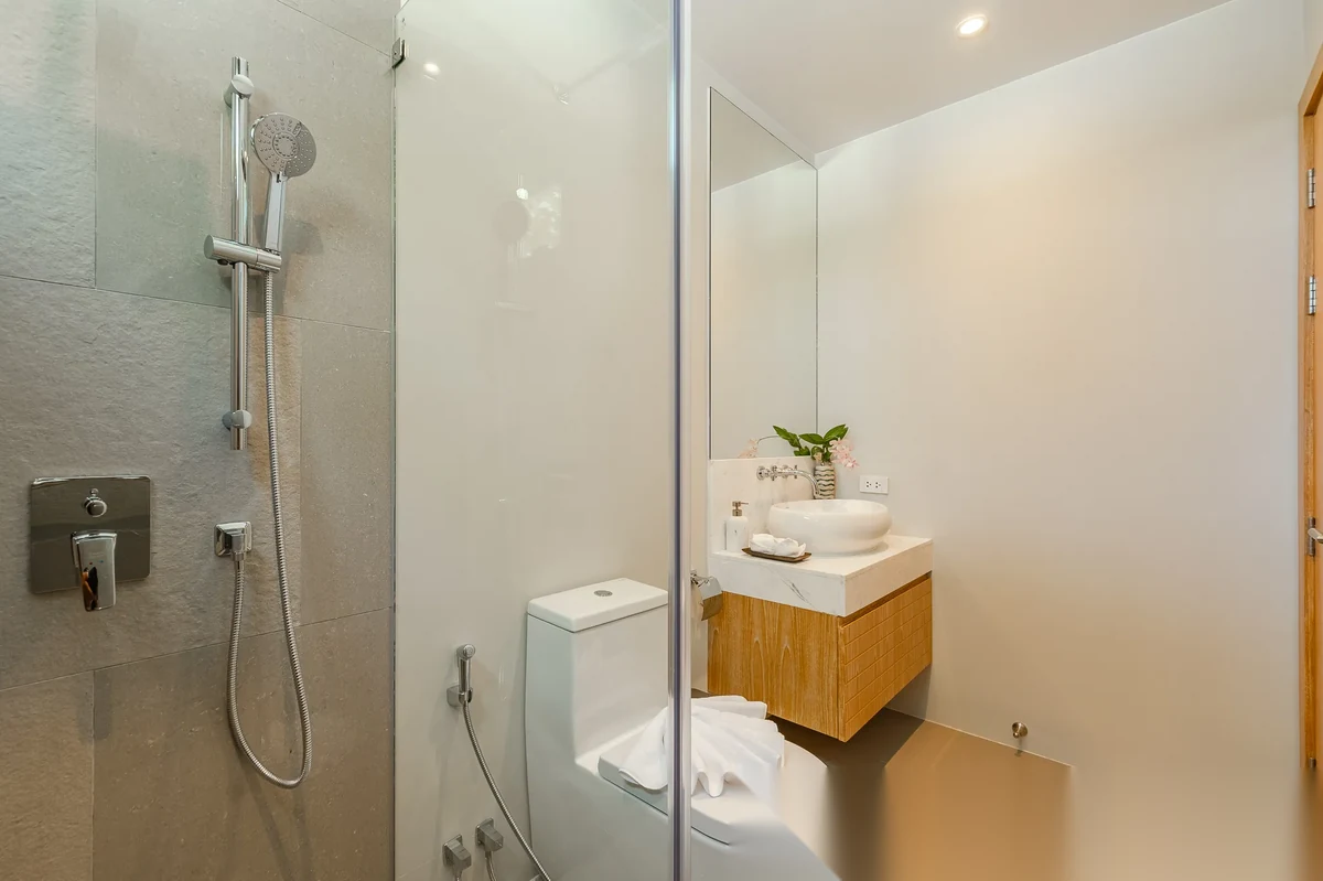 4 Bedroom Villa for rent at Trichada Essence complex · Thep Krasattri · Pool View — photo 12