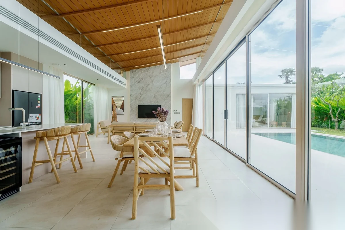 3 Bedroom Villa for rent at Asherah Villas Phuket complex · Thep Krasattri · Pool View — photo 5