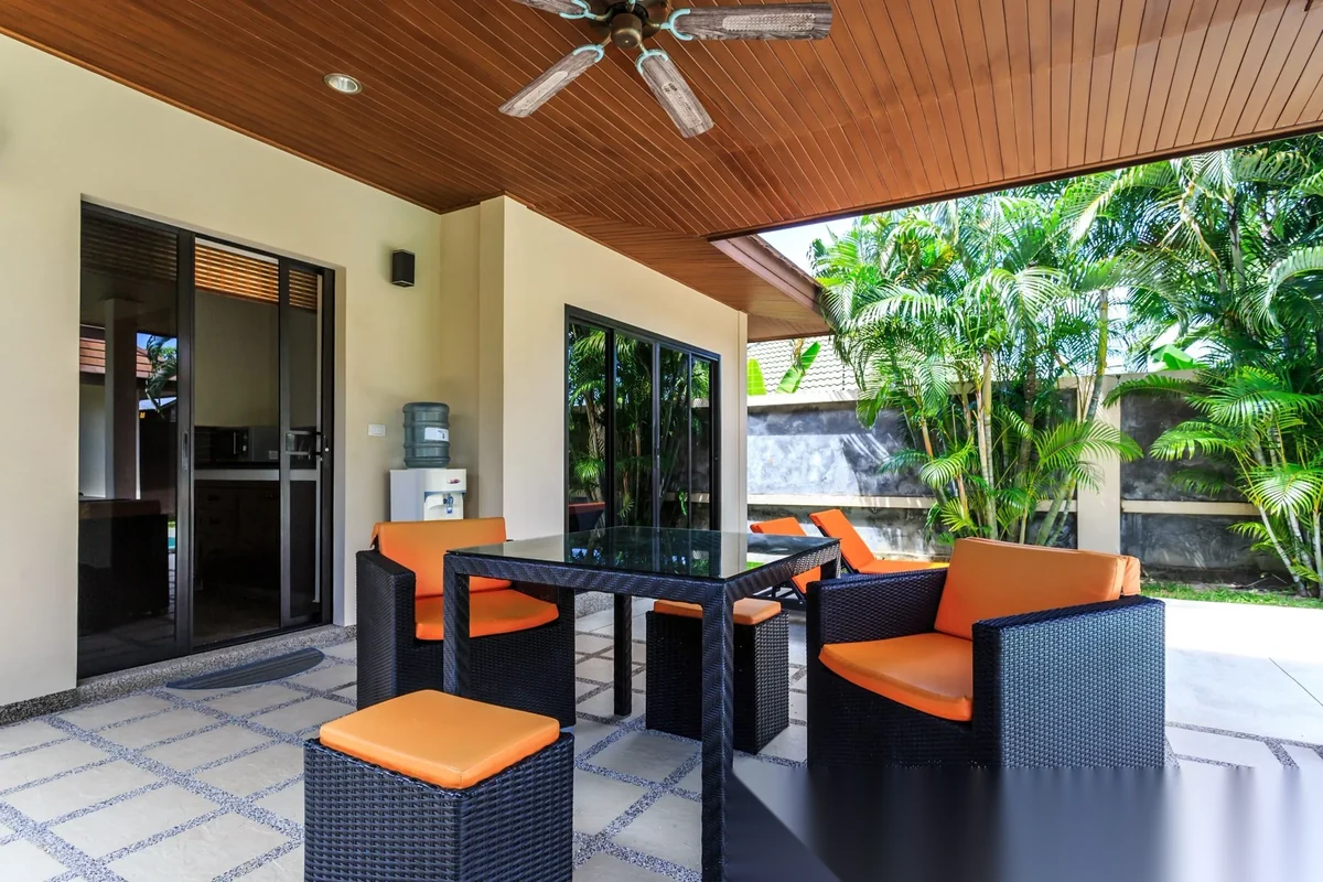 Вилла 1BR в комплексе Phuket Pool Residence · Раваи · Вид на бассейн — фото 7