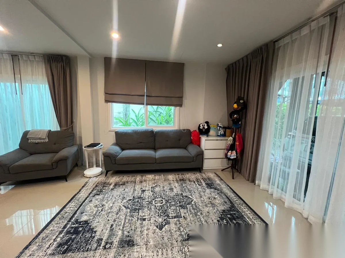 3 Bedroom House for rent at Supalai Bella Thalang Phuket complex · Thep Krasattri · Garden View — photo 7