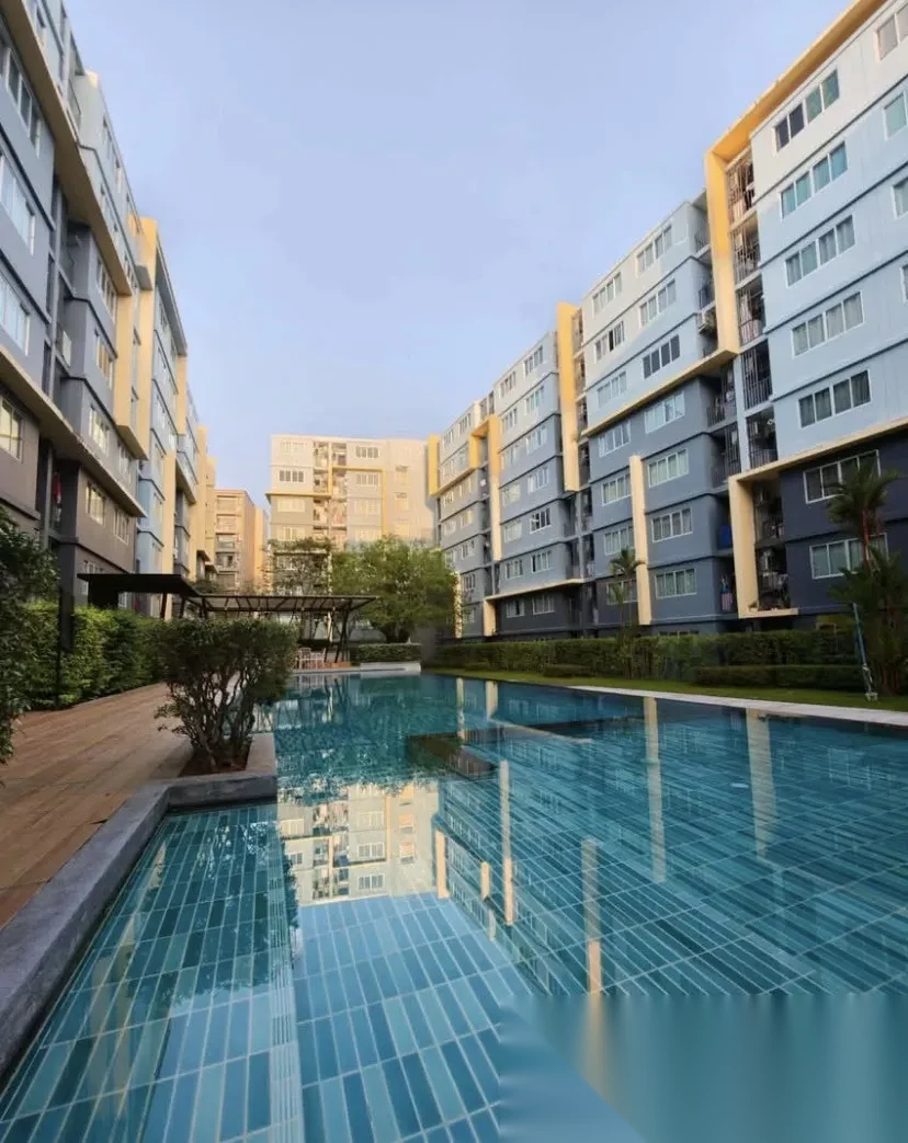 Studio Apartment for rent at D Condo Kathu complex · Kathu · Pool View — photo 9