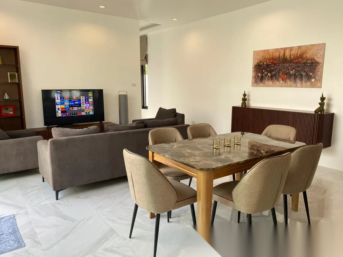 Вилла 3BR в комплексе Intira Villas 1 · Раваи · Вид на бассейн — фото 2