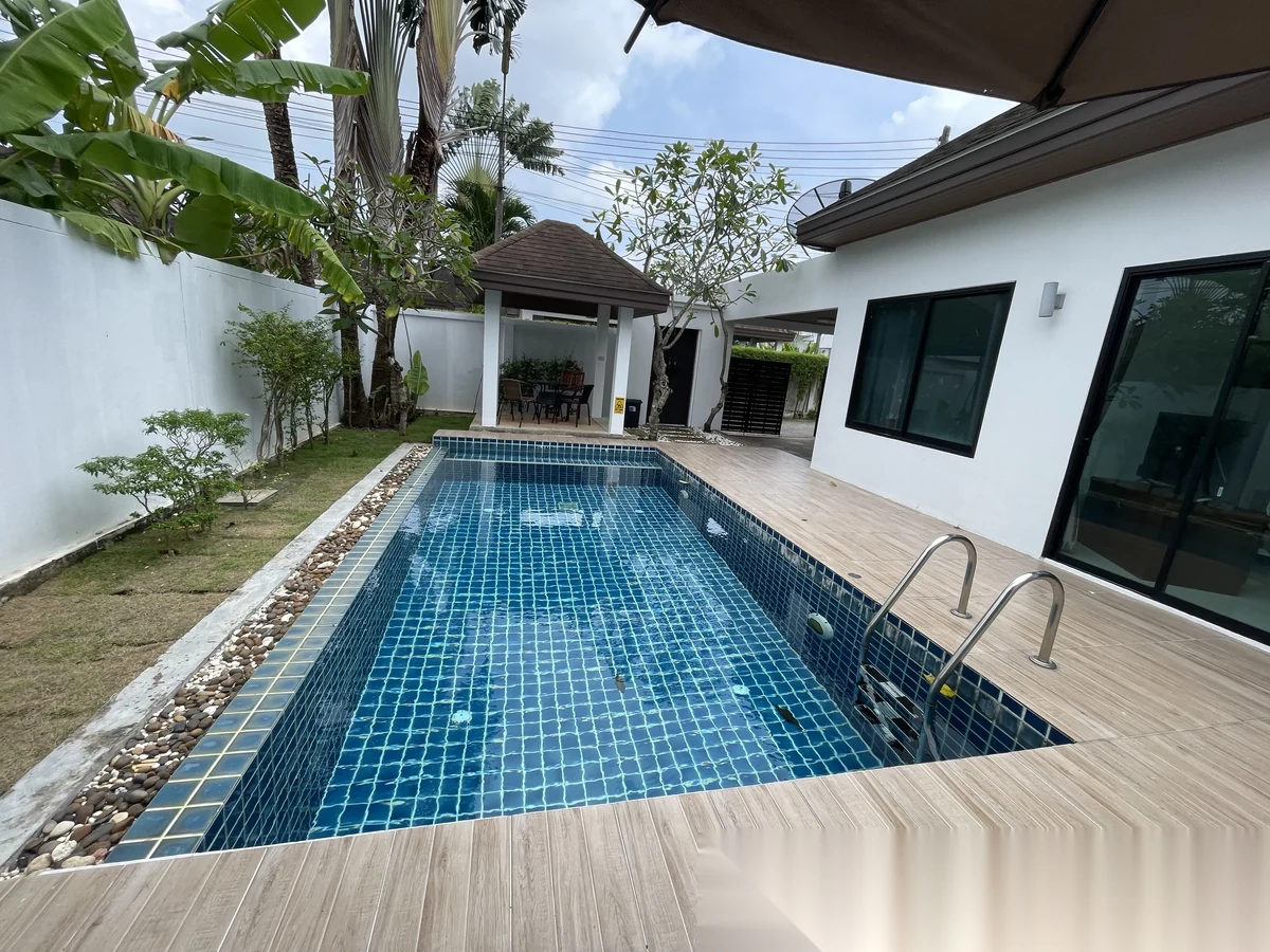 2 Bedroom Villa for rent at Thaiya Resort Villa complex · Chalong · Pool View — photo 4