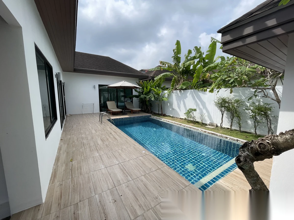 2 Bedroom Villa for rent at Thaiya Resort Villa complex · Chalong · Pool View — photo 5