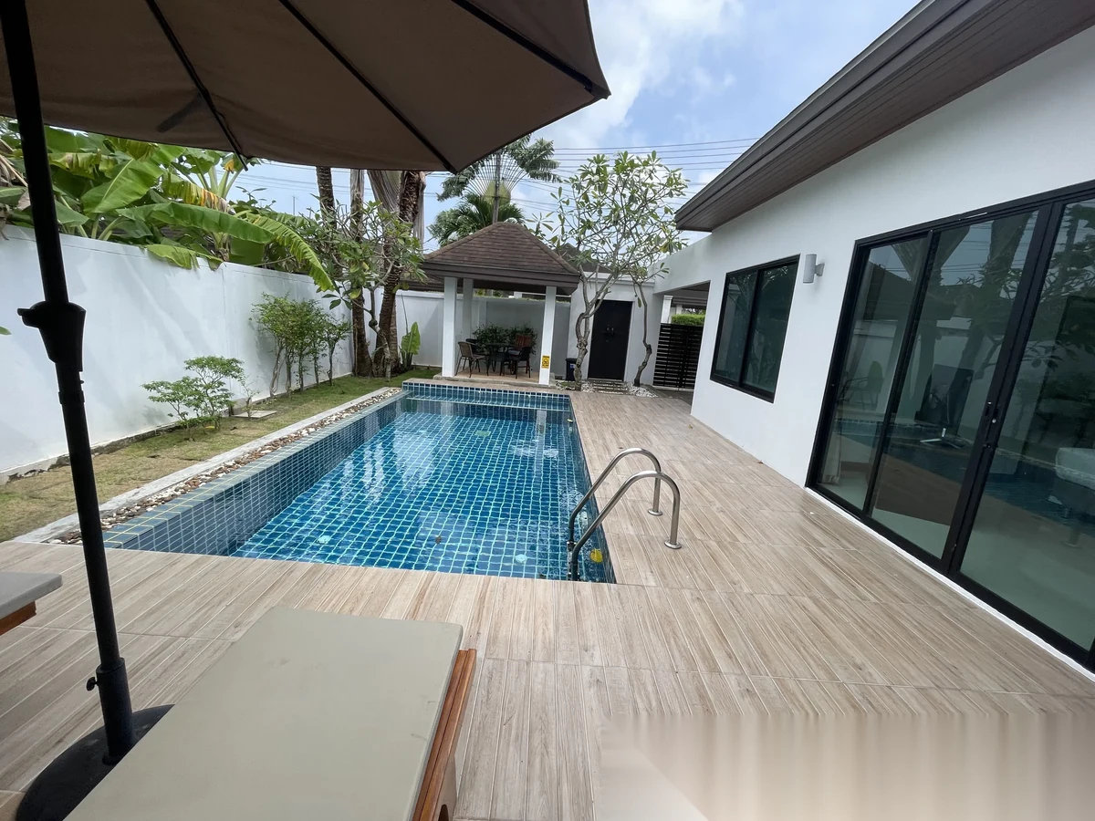 2 Bedroom Villa for rent at Thaiya Resort Villa complex · Chalong · Pool View — photo 6