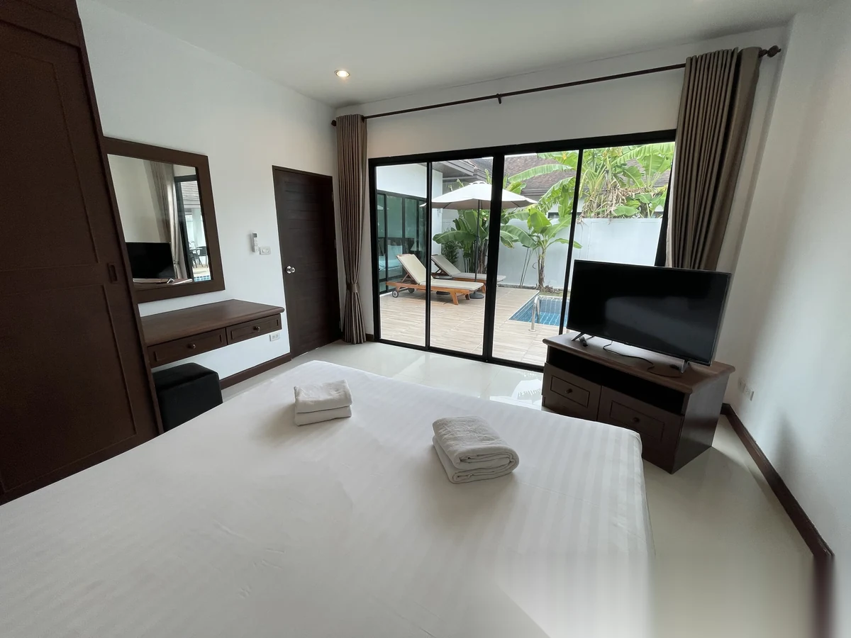 2 Bedroom Villa for rent at Thaiya Resort Villa complex · Chalong · Pool View — photo 12