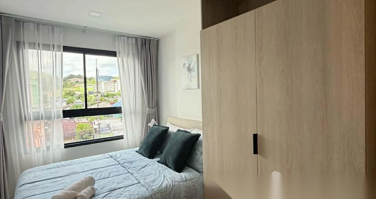 Апартаменты 1BR в ЖК THE BASE Bukit · Вичит · Вид на бассейн