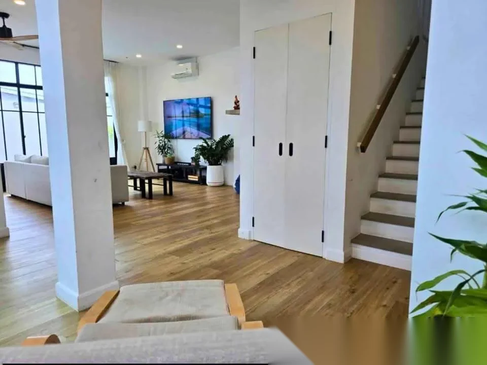 3 Bedroom House for rent at Mono Loft Villas Palai complex · Chalong · Pool View — photo 3