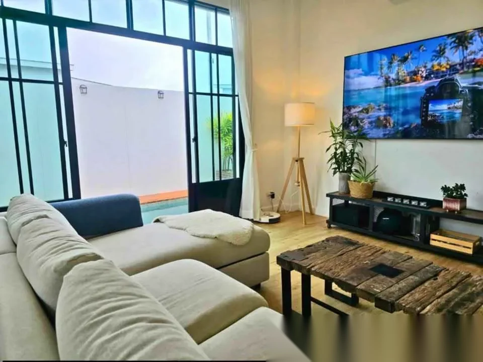 3 Bedroom House for rent at Mono Loft Villas Palai complex · Chalong · Pool View — photo 7