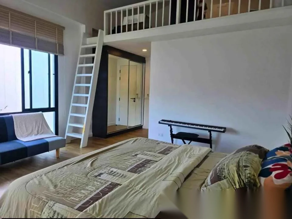 3 Bedroom House for rent at Mono Loft Villas Palai complex · Chalong · Pool View — photo 8