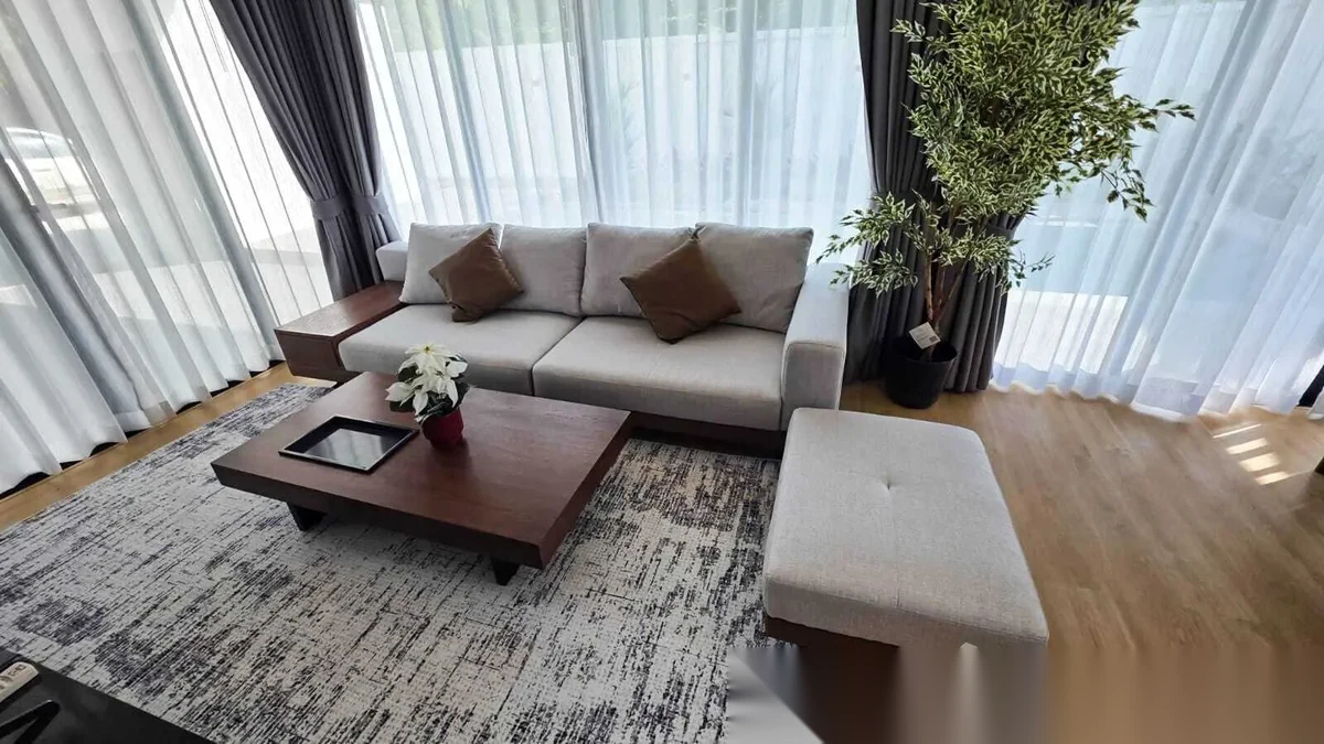 Вилла 3BR в комплексе The Passion Thalang · Теп Красаттри · Вид на бассейн — фото 6