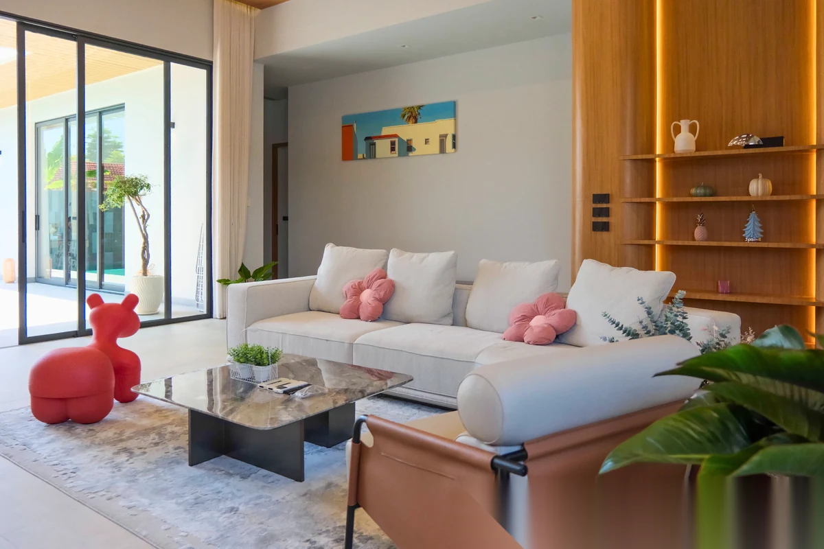 Вилла 4BR в комплексе Star Silas Villa · Чалонг · Вид на бассейн — фото 5