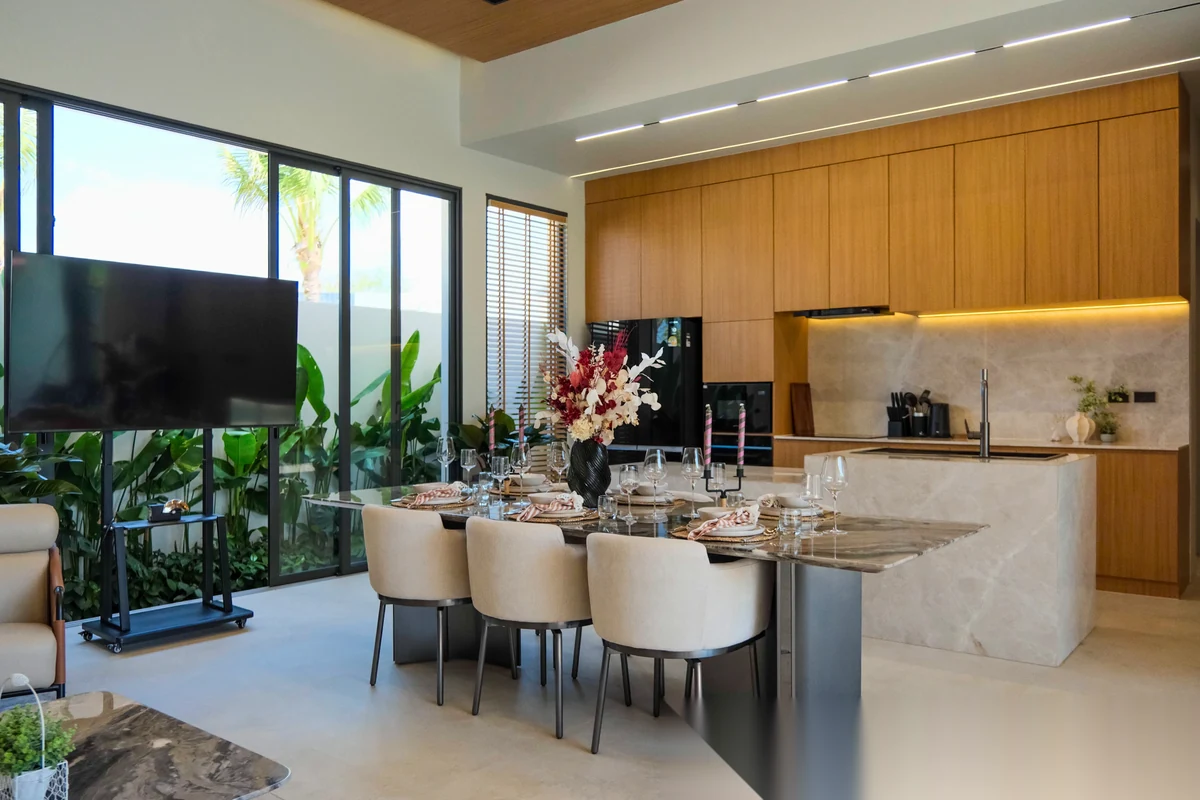 Вилла 4BR в комплексе Star Silas Villa · Чалонг · Вид на бассейн — фото 6