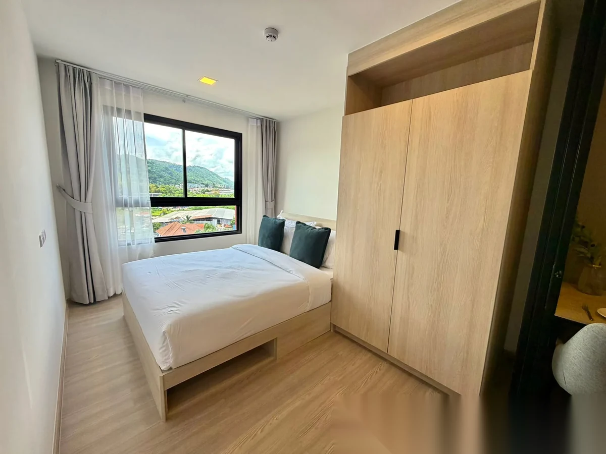 Апартаменты 1BR в ЖК THE BASE Bukit · Вичит · Выход к бассейну — фото 3
