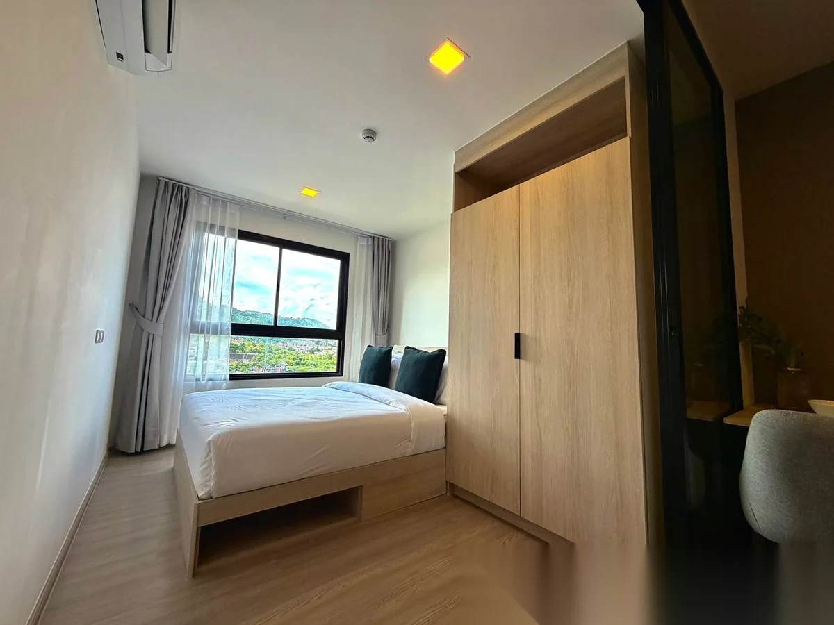 Апартаменты 1BR в ЖК THE BASE Bukit · Вичит · Выход к бассейну — фото 4