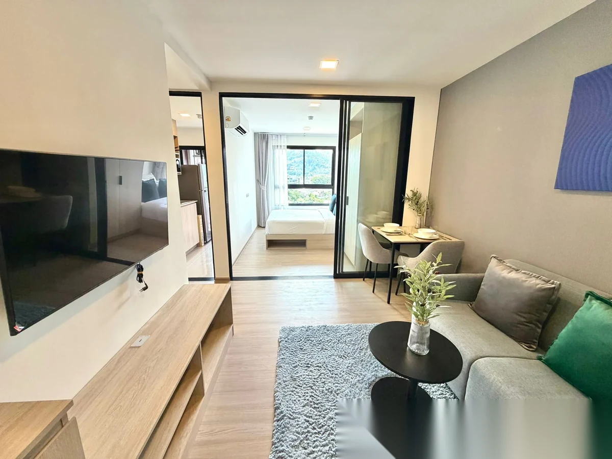 Апартаменты 1BR в ЖК THE BASE Bukit · Вичит · Выход к бассейну — фото 9